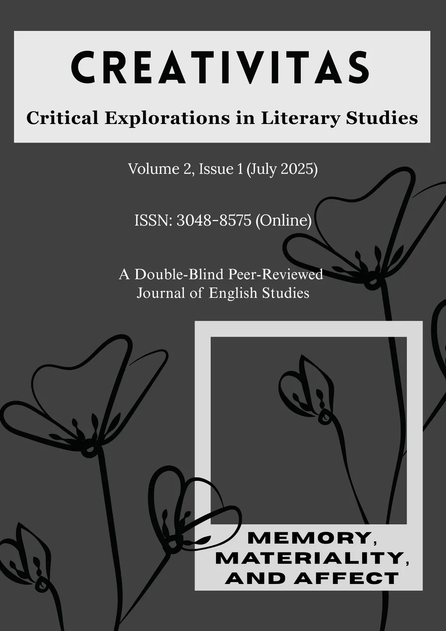 Creativitas Volume 2 Issue 1 Cover