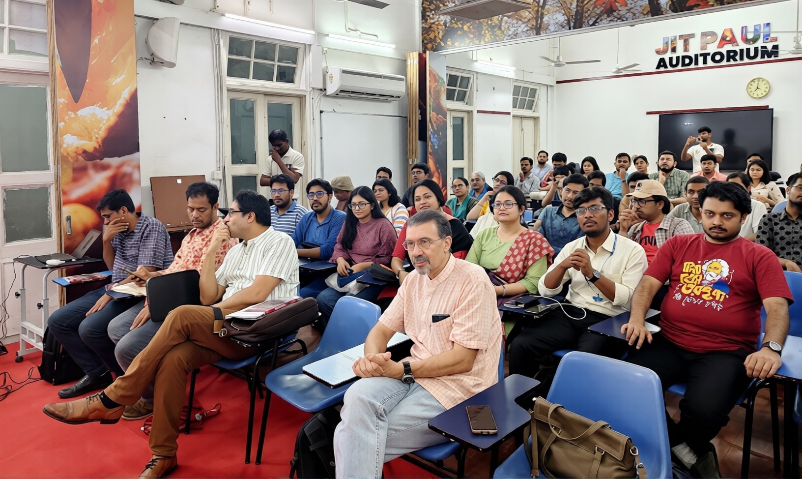The audience at Alliance Francaise Du Bengale