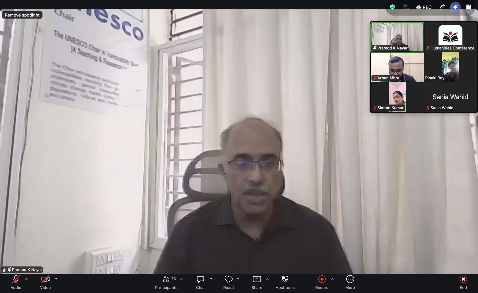 Plenary Session 3 (Prof. Pramod K. Nayar)